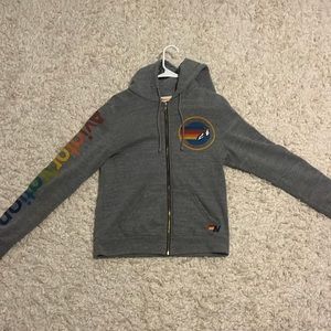aviator nation zip up MEDIUM